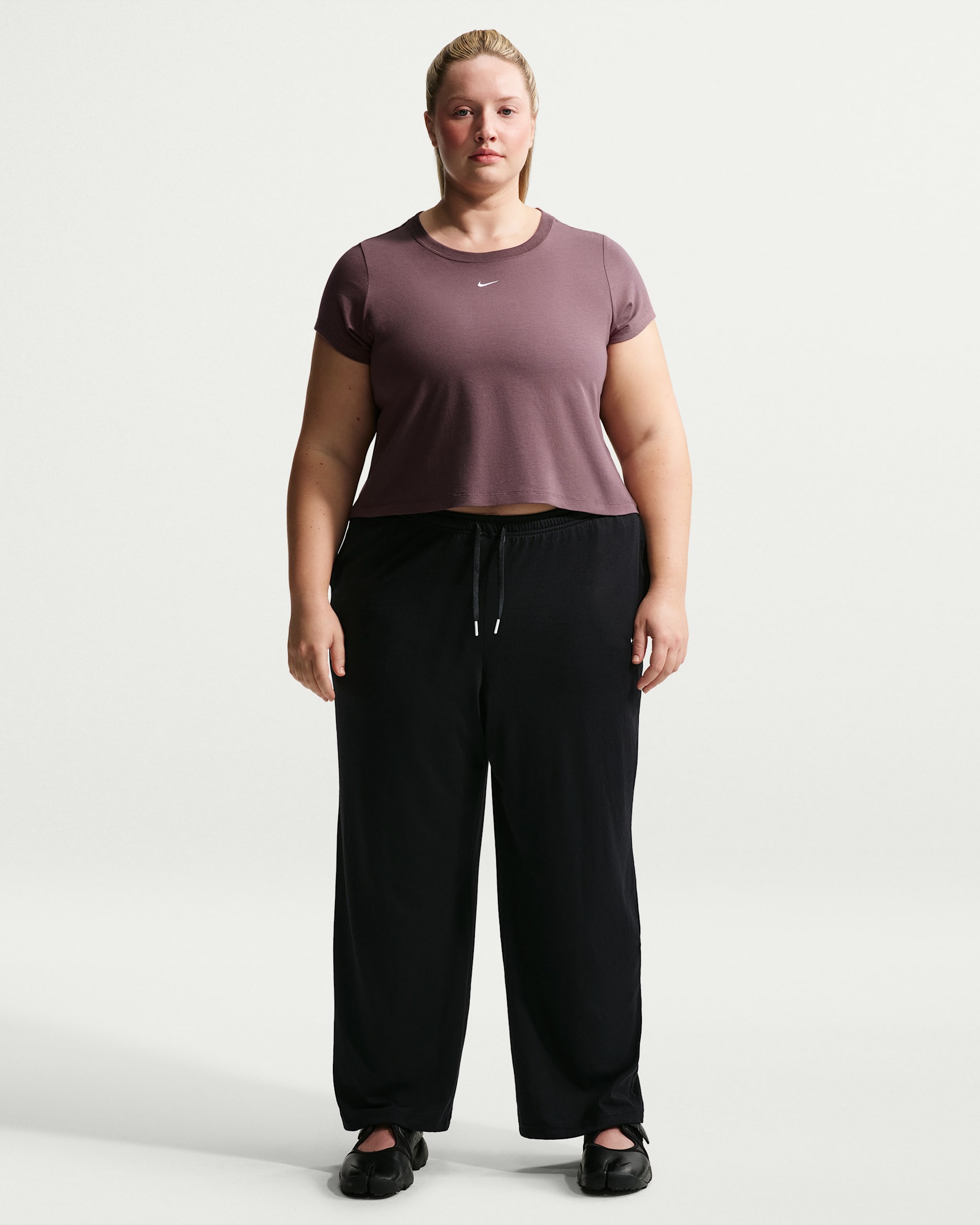 kaia1977 Nike Sportswear Chill Knit Women's Mid-Rise Lightweight Open-Hem